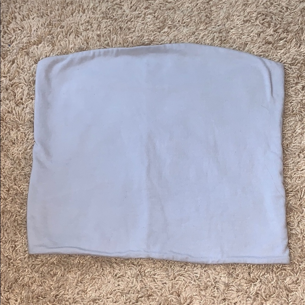 BRANDY MELVILLE Light Periwinkle Tube Top